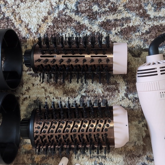 L'ANGE Hair Le Volume Play Interchangeable 2-in-1 Titanium Brush Dryer - Picture 2 of 6